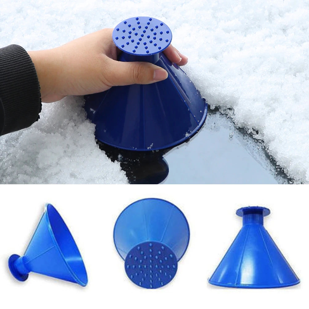 Big River Hardware Durable Ice Scraper for Cars - Efficient, Damage-Free Snow and Ice Removal Tool for Winter Driving