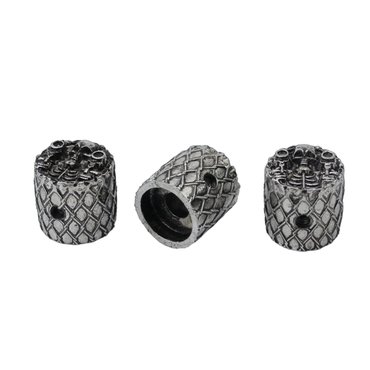 Big River Hardware Premium Skull Design Guitar Knobs for Stylish Rock Musicians' Upgrades