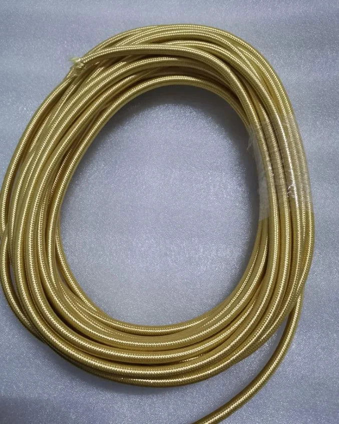 Big River Hardware Fabric Wire Braided Multicolor Cable