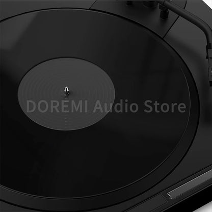 Big River Hardware Premium Acrylic Turntable Mat for Vinyl Records - Reduces Static, Dust, and Noise for Enhanced Sound Quality and Better Performance on 12-Inch LPs