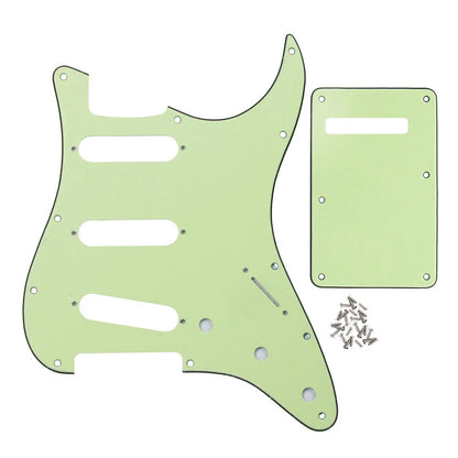 Strat Pickguard With Backplate 13 Colors