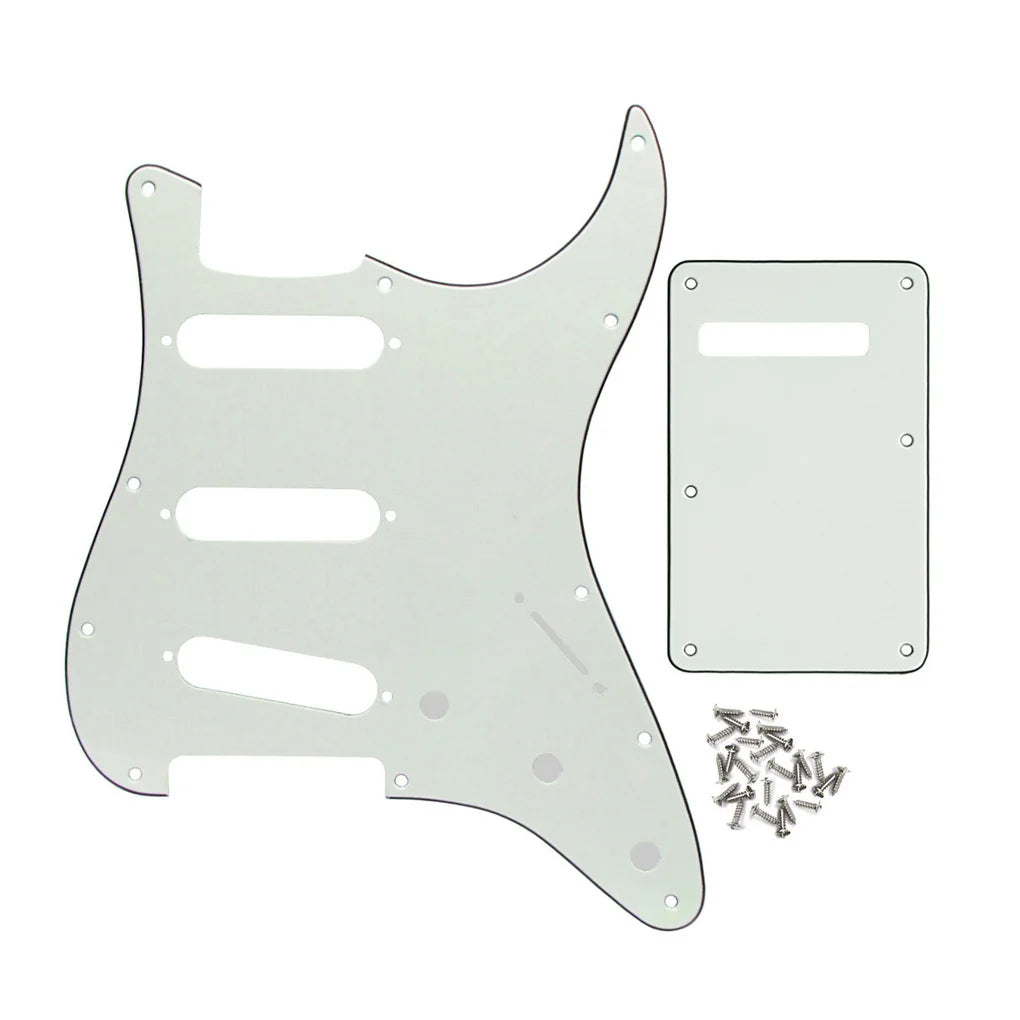 Strat Pickguard With Backplate 13 Colors