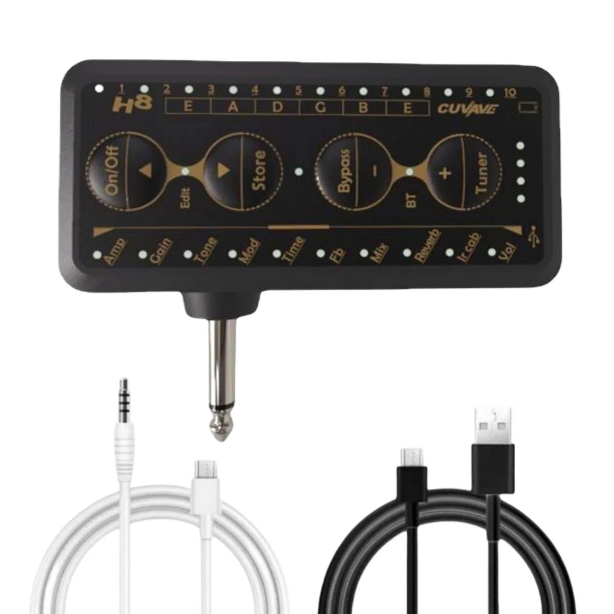 Big River Mini Headphone Amplifier with Multi-Effects and Recording