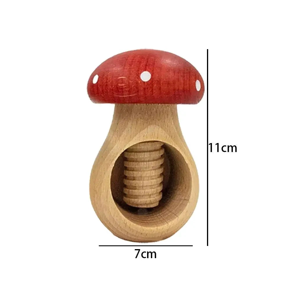 Wooden Nutcracker Mushroom