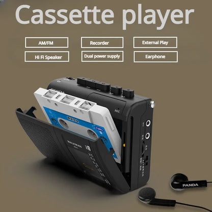 Retro Cassette Tape Player – Authentic Sound, Timeless Style