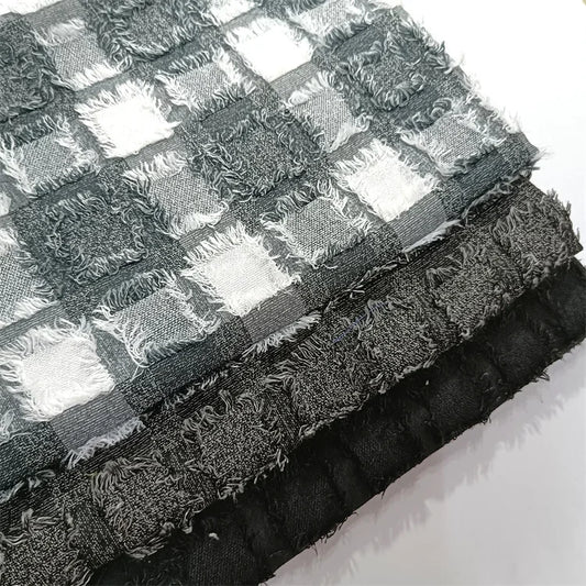 Speaker Grill Cloth  Jacquard Square Pattern