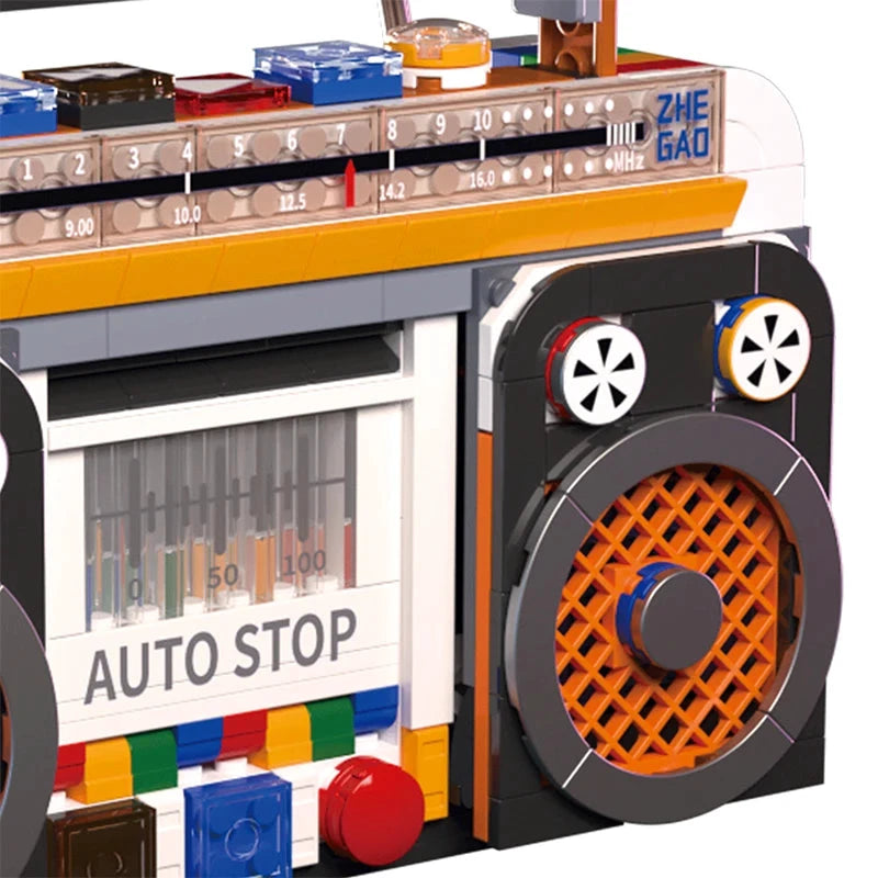 Boombox Radio Kit Mini Building Block Set
