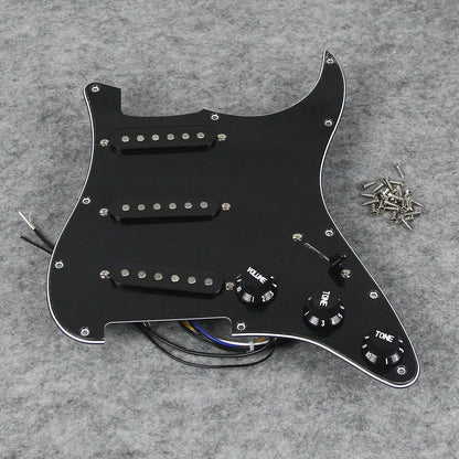 Big River Hardware Alnico 5 SSS Loaded Pickguard for ST Guitars