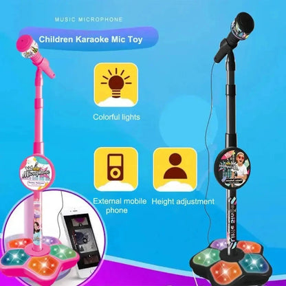 karaoke microphone with stand