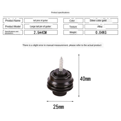 Durable Strap Lock for guitar straps