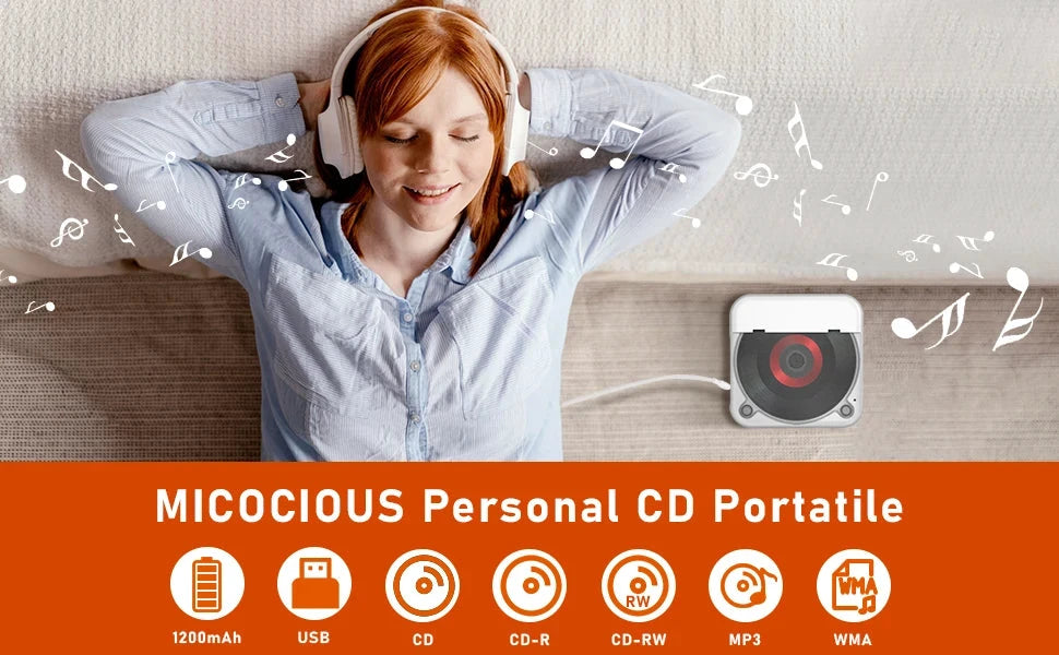Big River Hardware Bluetooth Portable CD Player