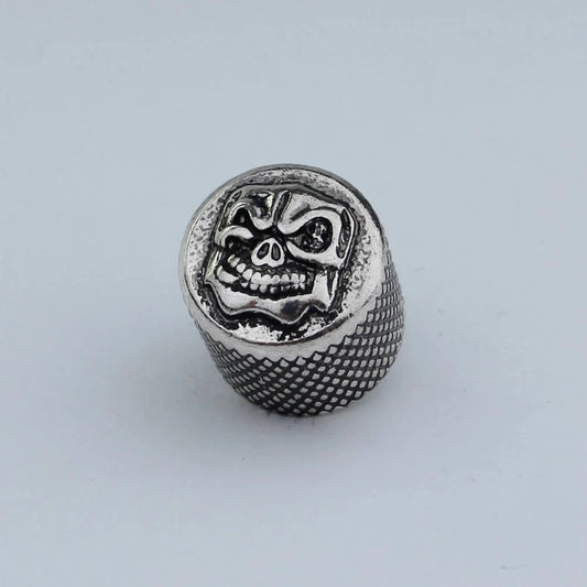 Big River Hardware Premium Zinc Alloy Skull Potentiometer Knobs for Electric Guitars with 6mm Inner Diameter