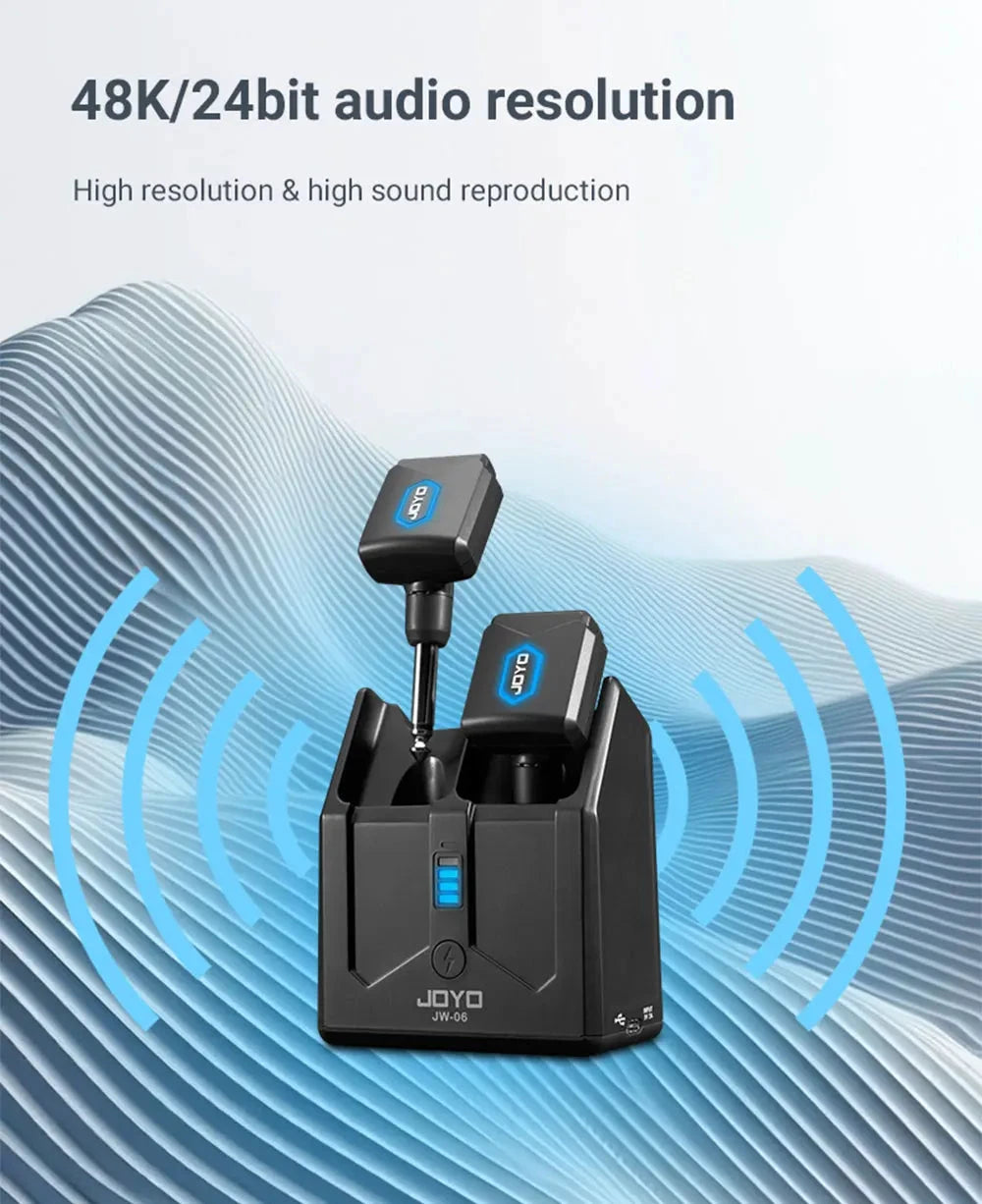 Best Wireless Guitar Transmitter with Charging Case