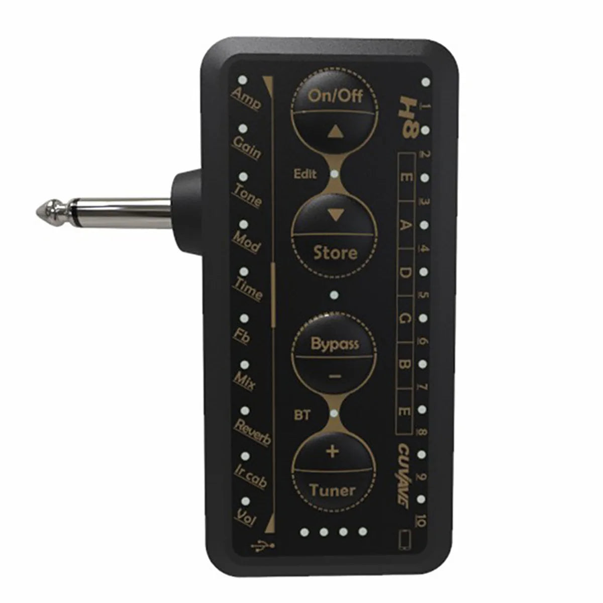 Big River Mini Headphone Amplifier with Multi-Effects and Recording