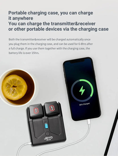 Best Wireless Guitar Transmitter with Charging Case