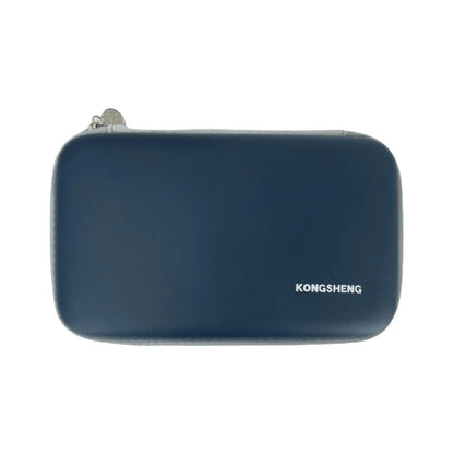 Big River Hardware Premium Harmonica Case - Durable EVA Storage for Up to 7 Instruments with Soft Slots and Zipper Closure