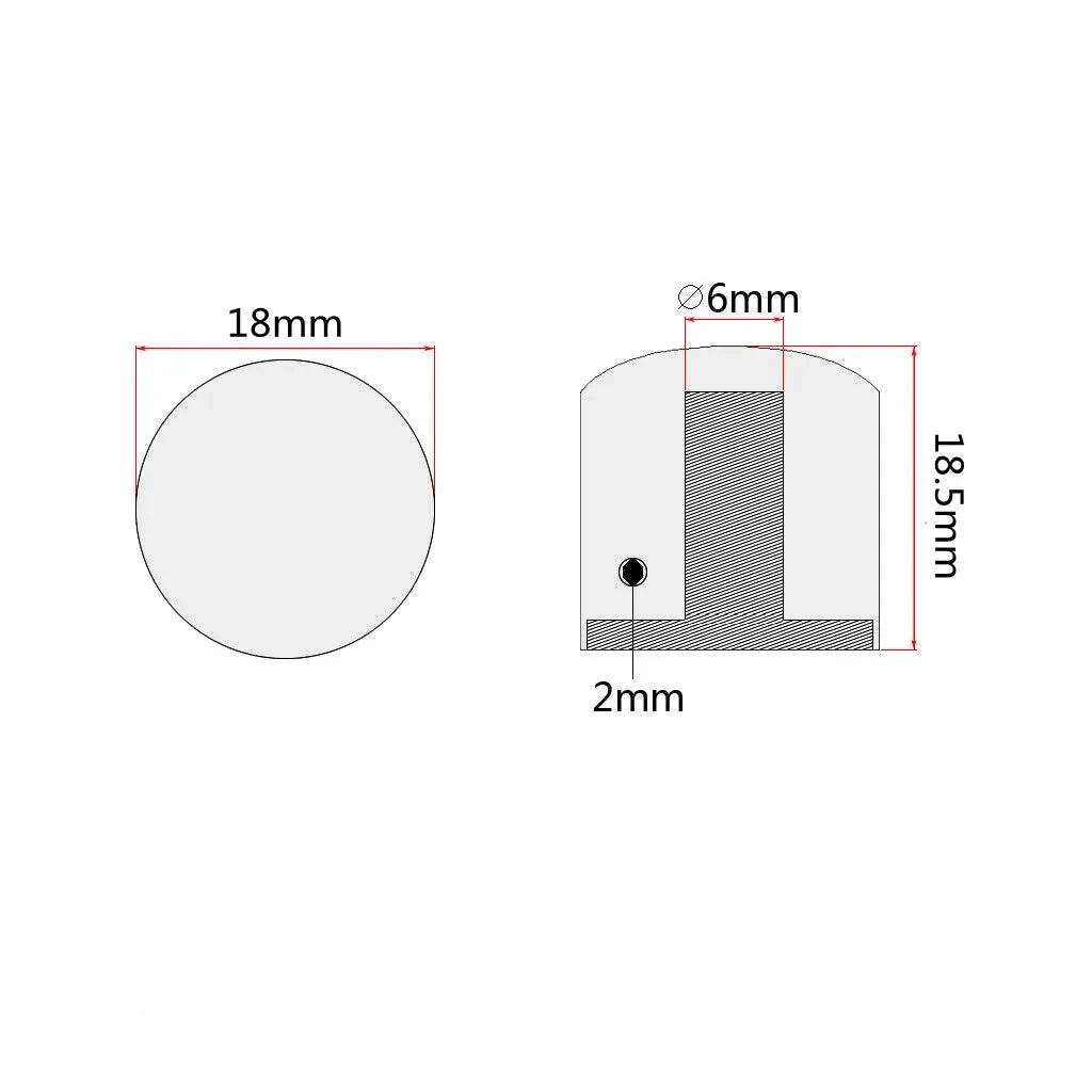 Metal Guitar Knobs