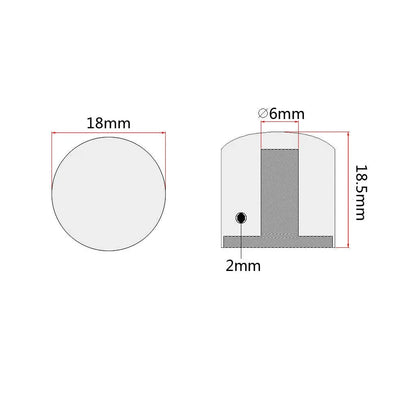 Metal Guitar Knobs