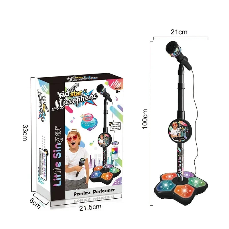 karaoke microphone with stand