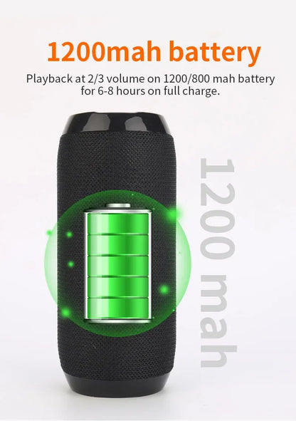 Portable Bluetooth Speaker  wireless With FM Radio