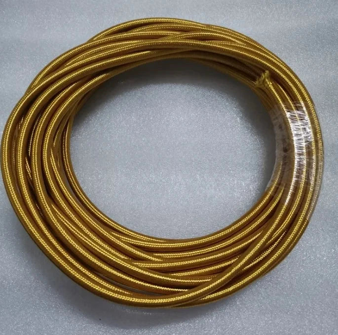 Big River Hardware Fabric Wire Braided Multicolor Cable