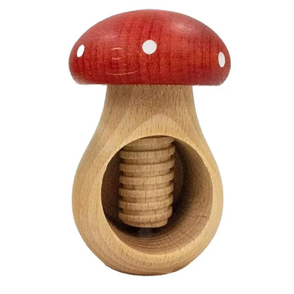 Wooden Nutcracker Mushroom