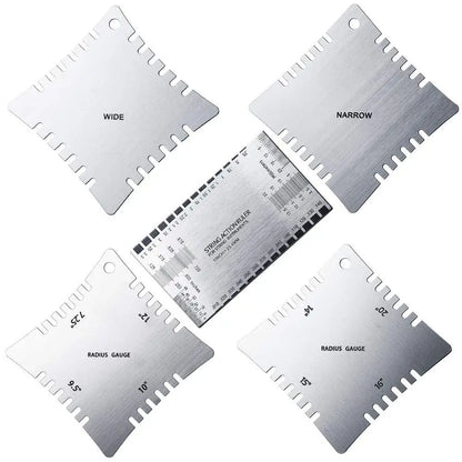 Big River Hardware Stainless Steel Electric Guitar Setup Kit Tools