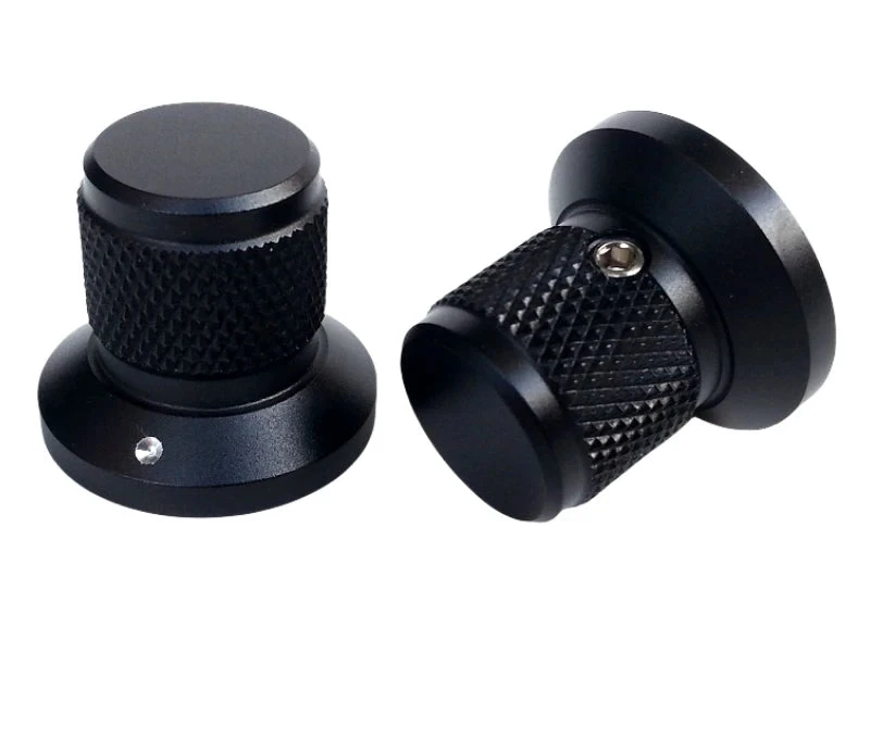 Durable CNC-Machined Aluminum Guitar Knobs, 25mm x 22mm, Corrosion-Resistant and Fade-Proof - Big River Hardware