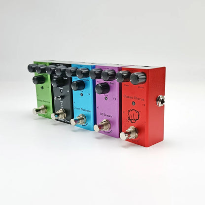 Big River Hardware Vintage Tube Screamer Overdrive Pedal with True Bypass