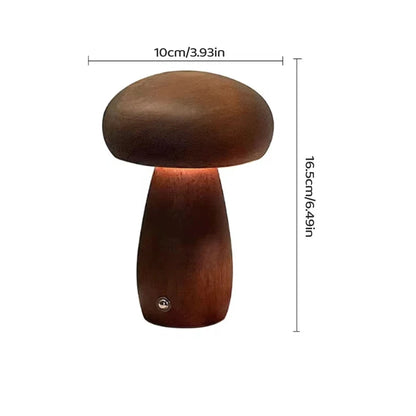 Beech Wood Mushroom Night Light
