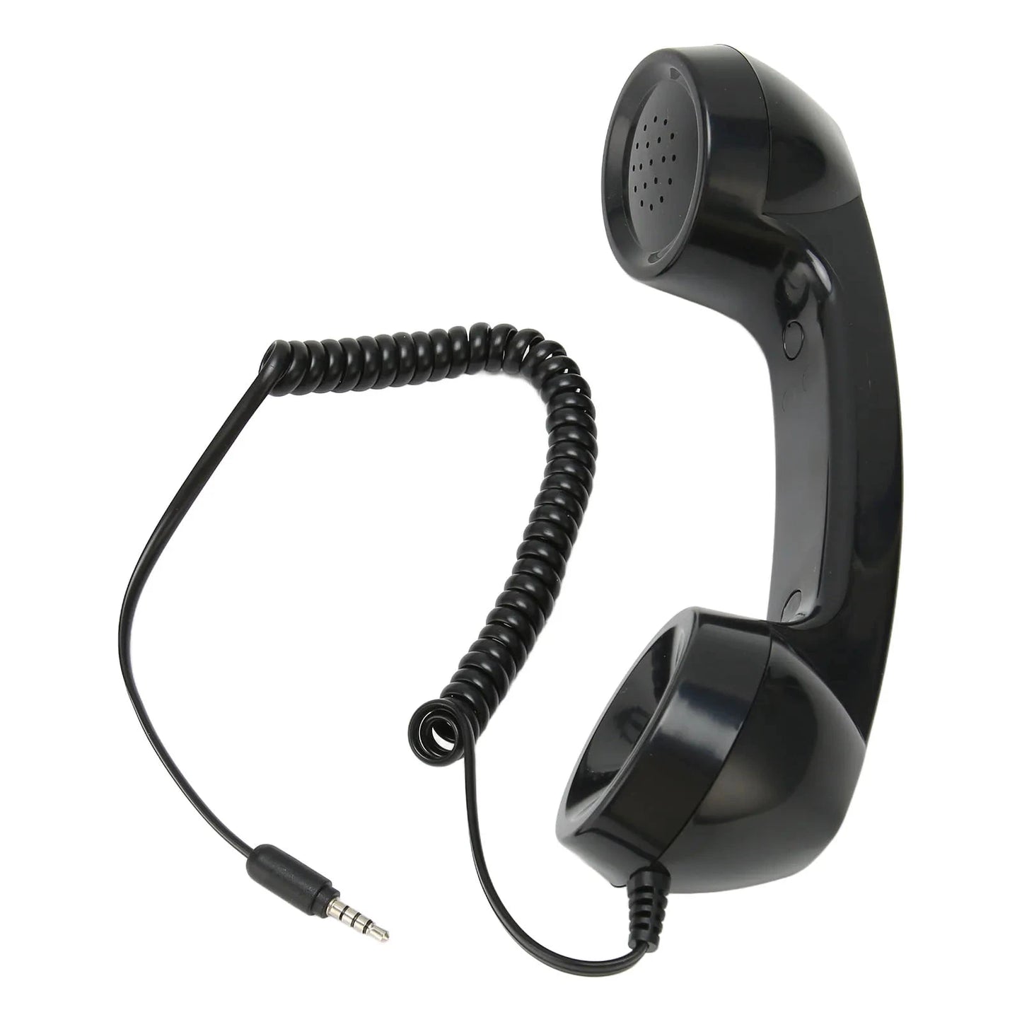 Retro phone handset for cell phone