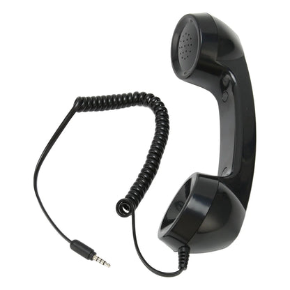 Retro phone handset for cell phone