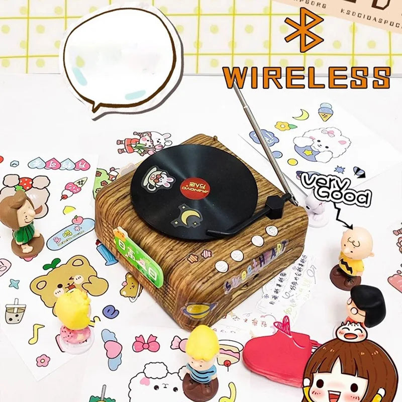 Big River Hardware Bluetooth Speaker with Retro Design