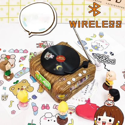 Big River Hardware Bluetooth Speaker with Retro Design