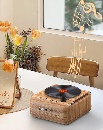 Big River Hardware Bluetooth Speaker with Retro Design