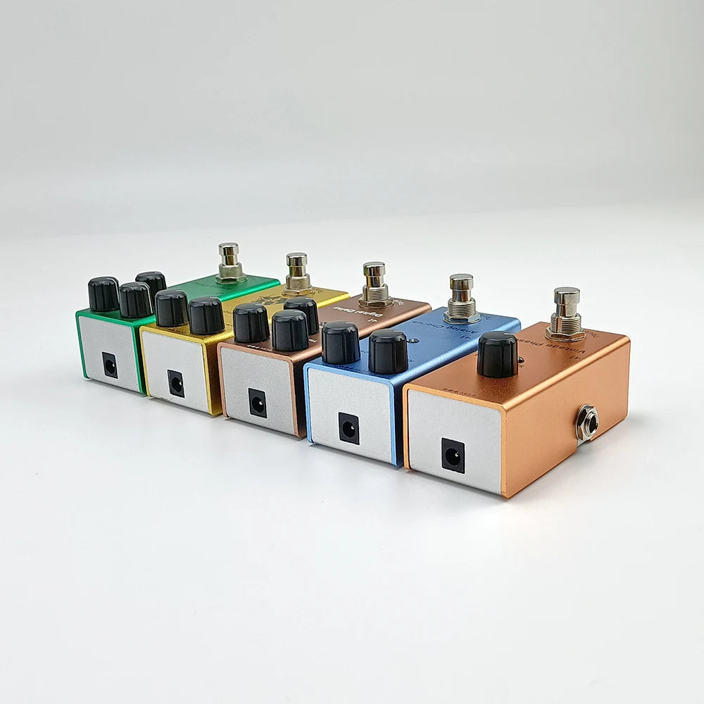 Big River Hardware Vintage Tube Screamer Overdrive Pedal with True Bypass