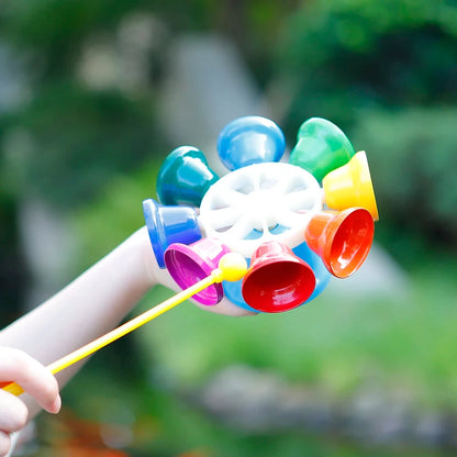 Colorful Eight Note Hand Bell instrument Set for Kids