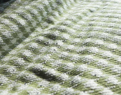 Tweed Speaker Grill Cloth Cream Gold