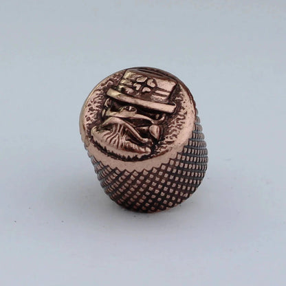 Big River Hardware Premium Zinc Alloy Skull Potentiometer Knobs for Electric Guitars with 6mm Inner Diameter