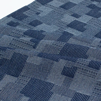 Vintage Patch Stitching Denim Fabric Jacquard Speaker Grill Cloth