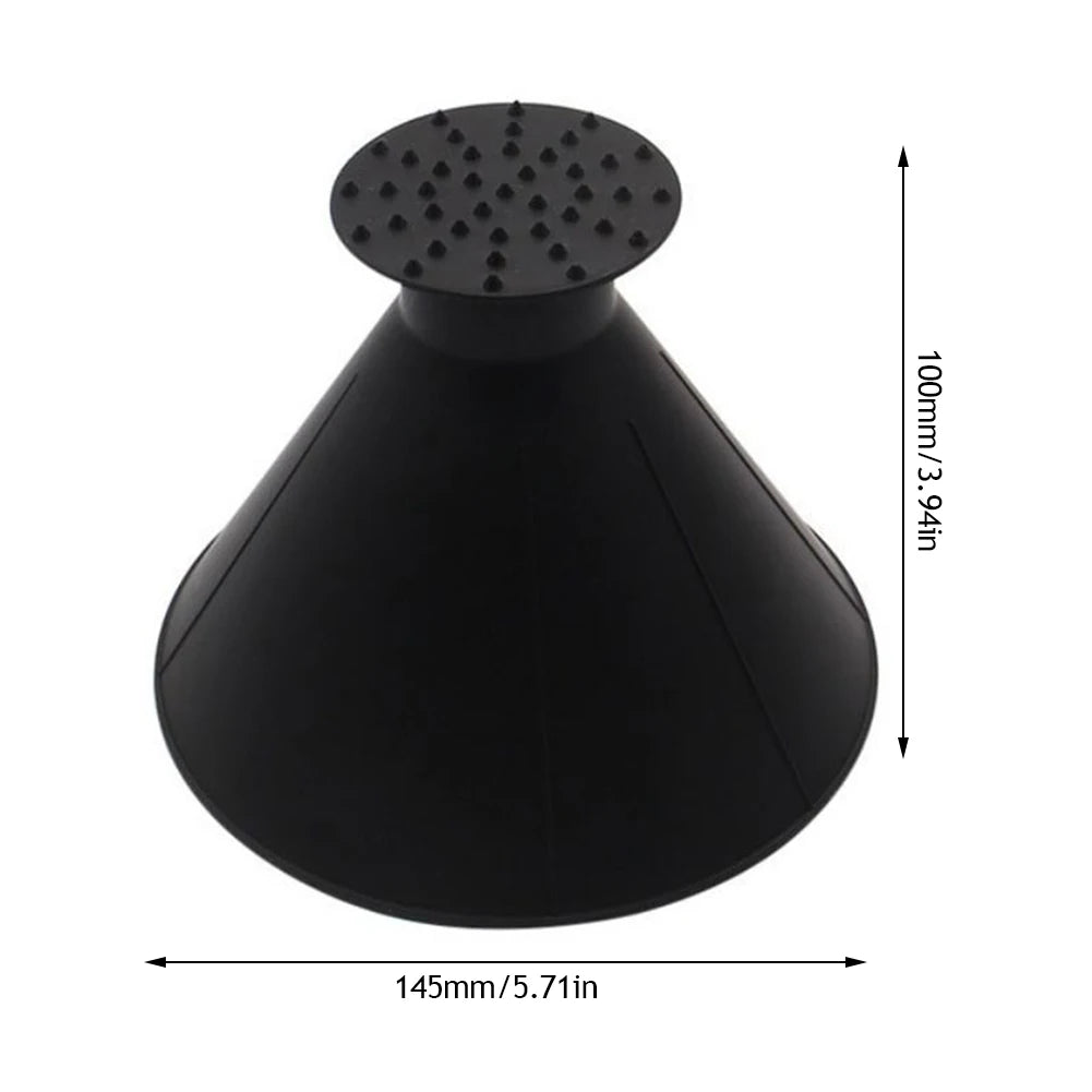 Big River Hardware Durable Ice Scraper for Cars - Efficient, Damage-Free Snow and Ice Removal Tool for Winter Driving