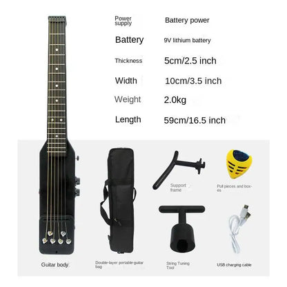 Travel-Friendly Electric Guitar - Play Anywhere