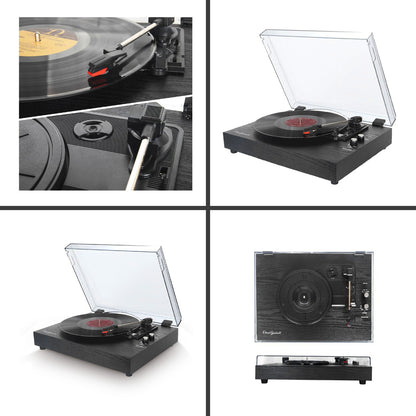 Best Record Player With Built In Speakers