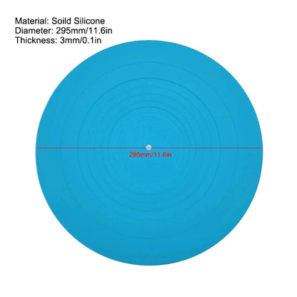 Anti-Vibration Slipmat Turntable Mat Audiophile for LP Vinyl Record Player Anti-Static Turntable Mat Platter Mat Record Mat