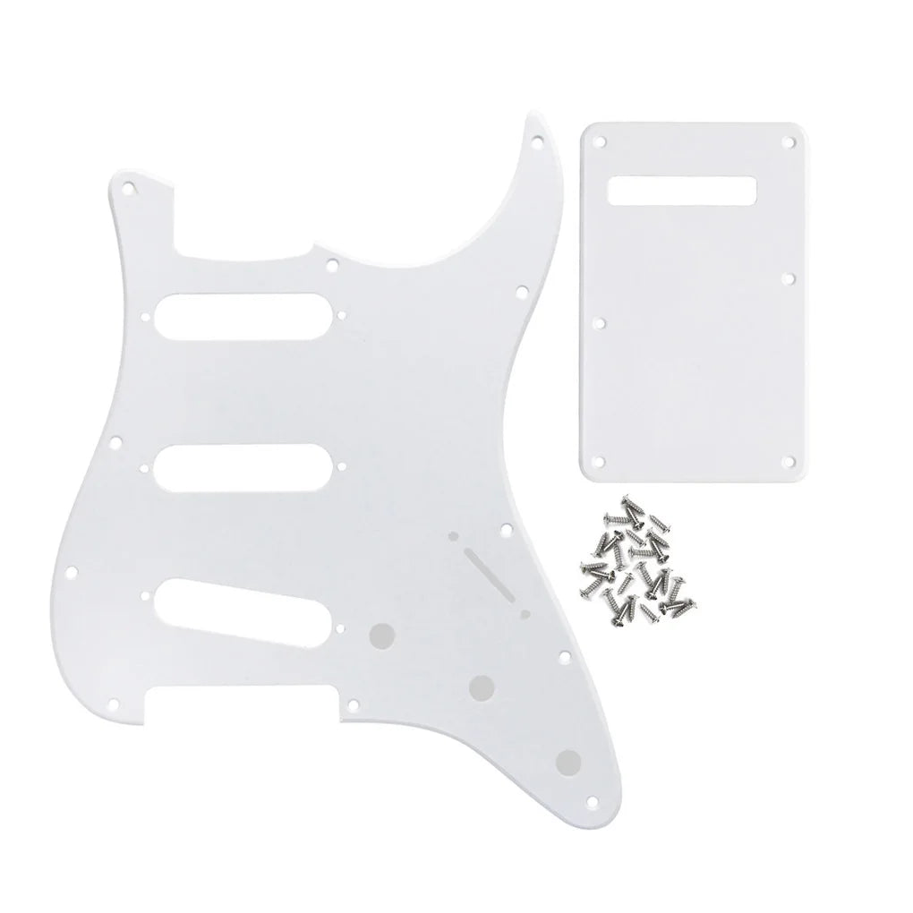 Strat Pickguard With Backplate 13 Colors