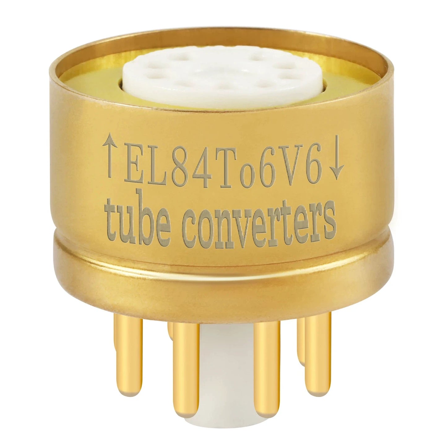 EL84 to 6V6 HiFi Tube Adapter for Amplifiers