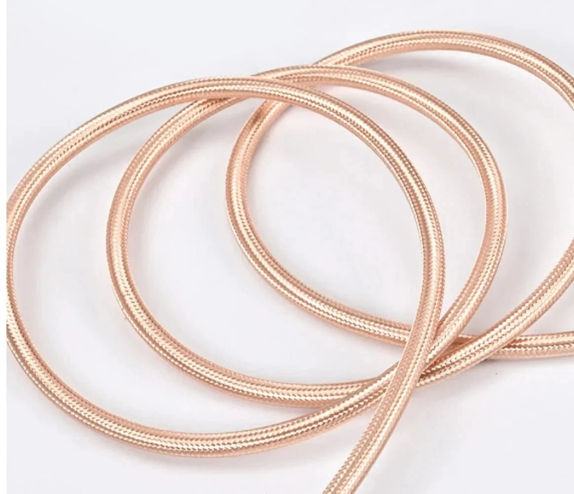 Big River Hardware Fabric Wire Braided Multicolor Cable