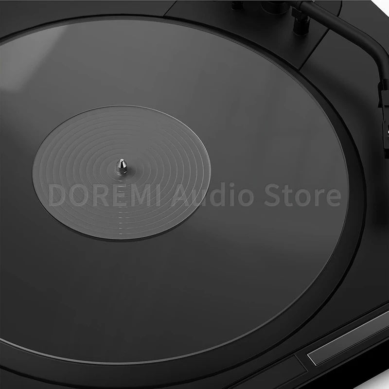 Big River Hardware Premium Acrylic Turntable Mat for Vinyl Records - Reduces Static, Dust, and Noise for Enhanced Sound Quality and Better Performance on 12-Inch LPs