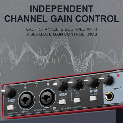 Big River Hardware MD22 USB Audio Interface for Guitar