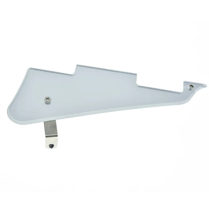 Premium Clear Guitar Pickguard for Gibson Les Paul Guitars with Stainless Steel Bracket and Hardware Accessories